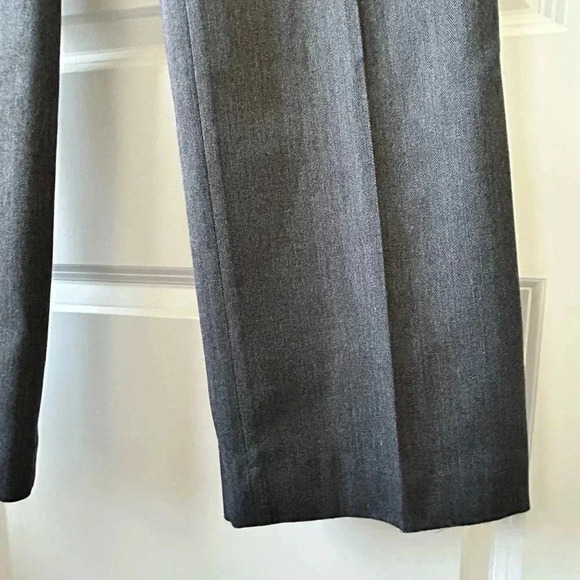 Anthropologie Cartonnier Straight Leg Gray Trousers | size 4 - Picture 3 of 7